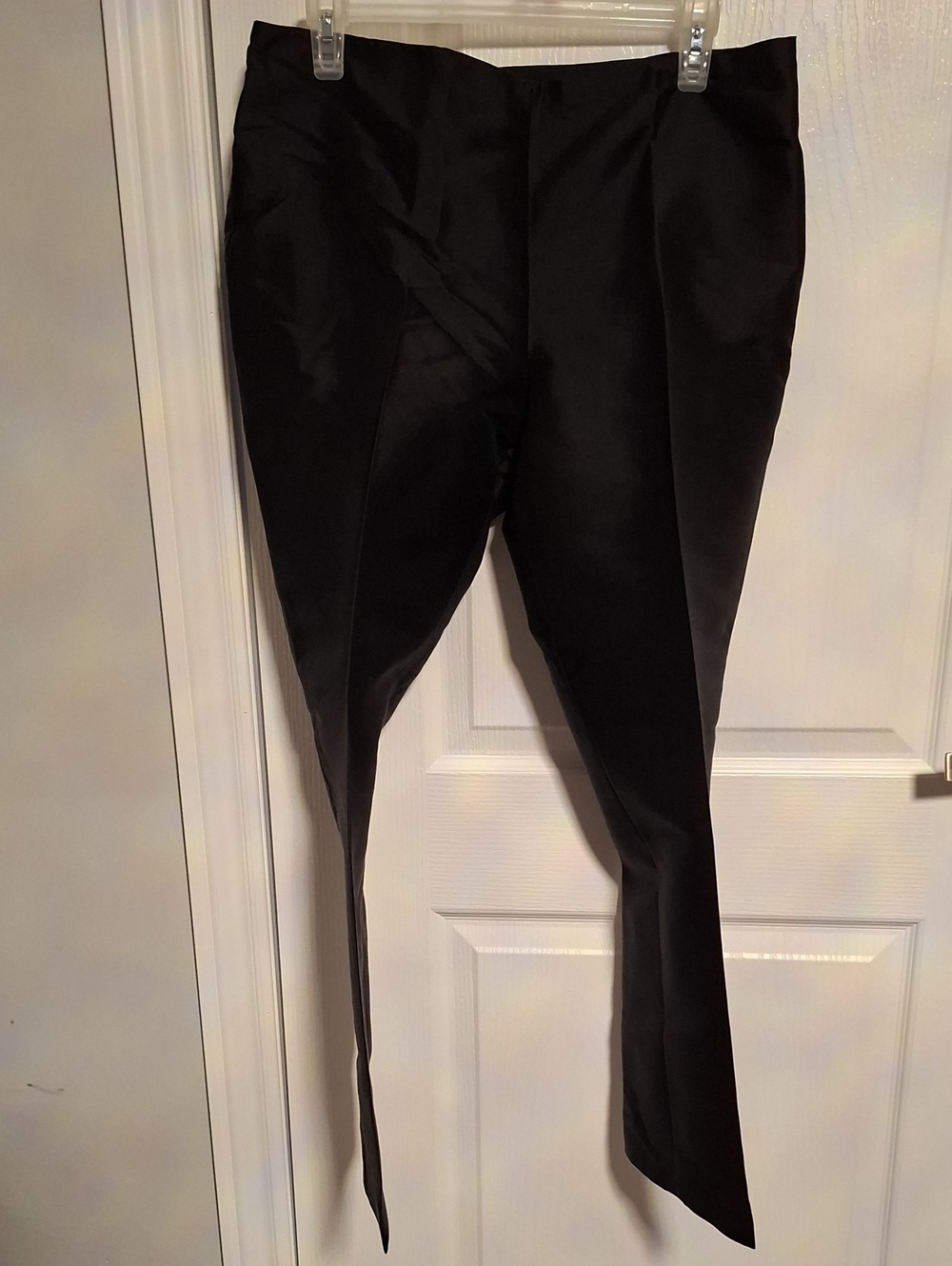 Michael Kors Womens Pleated Black Dress Pants - Classic Tailored Fit